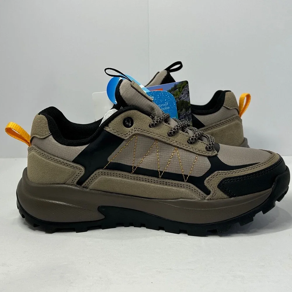 Ozark Trail Waterproof Hiking Shoes Low Top Brown Black‎ Men's Size 6